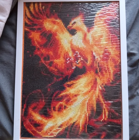 Framed diamond paintings